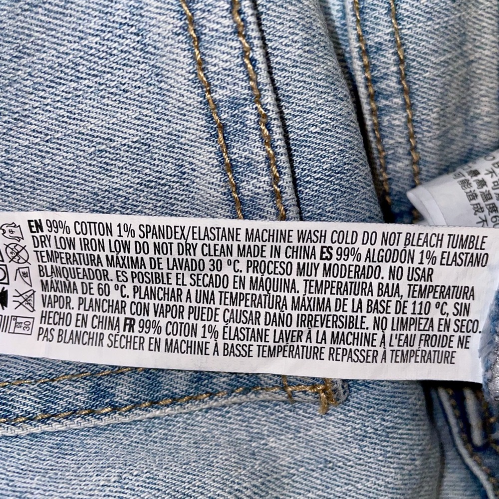 Forever 21 cut off jean shorts - Picture 5 of 6